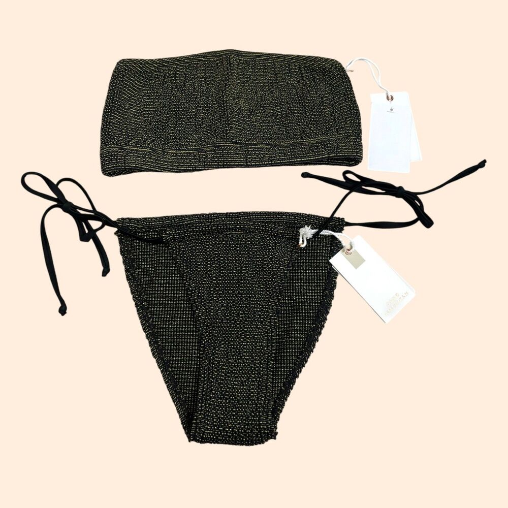 Good American Black Bikini Set